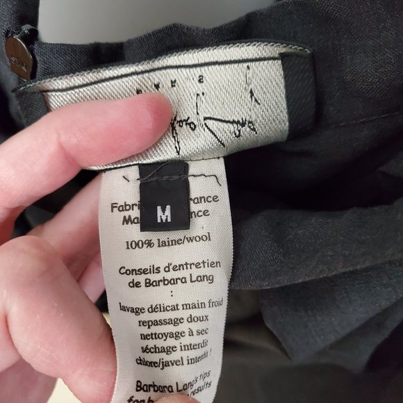 MEDIUM Barbara Lang skirt with large pockets - Picture 3 of 5